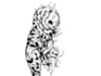 tattoo drawing design in digital or natural media