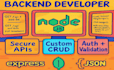 build backend API using nodejs and express