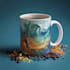 create coffee mug design, custom mug design