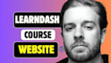 redesign learndash lms website gamification certificate design elementor pro