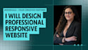 build a modern business website on wordpress or wix