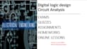 do circuit analysis, digital logic design, signal and system