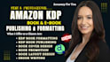 format publish promote your book on amazon kdp for successful self publishing