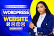 build, design or redesign wordpress website, rebuild wordpress elementor website