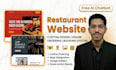 develop a responsive restaurant website with an online food ordering system