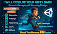 do unity game development, unity game, multiplayer game, mobile game