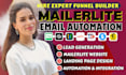 set up mailerlite, mailchimp email marketing automation and mailerlite website