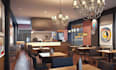 3d interior design for bistros, bars, restaurants ,cafe shop