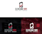 do modern professional smoking, vape logo design