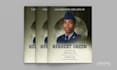 design funeral flyer, obituary trifold program