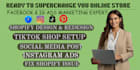 redesign design shopify facebook ads, instagram ads promotion social medial post
