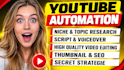 setup a youtube automation channel and create top 10 faceless cash cow videos