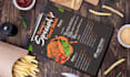 design stunning restaurant food menu card