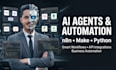 build ai agents and automate your business with n8n, make com and python