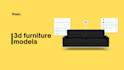 do 3d furniture modeling and rendering