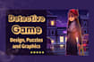 create an immersive detective story game