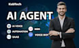 build ai agent ai automation ai voice agent in crewai langchain python