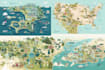 create a cartographer that designs and illustrates your custom vector travel map
