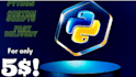 write you a custom python scripts