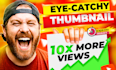 create clickbait eye catchy youtube thumbnail in super fast