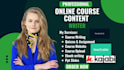 be your professional SEO website content writer
