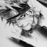 make custom anime manga tattoo design