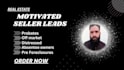 provide updated motivated seller leads with skip tracing