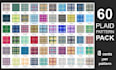 sell you a 60 plaid pattern pack