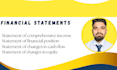 prepare financial statements, income statement, balance sheet