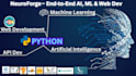 do python web and ai development and machine learning