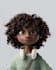 do 3d character design, 3d face rigging animation, 3d pixar style