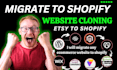 migrate shopify to wordpress duplicate shopify wococommerce to shopify website