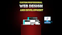 be your professional web designer and developer