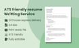 design ats friendly resume, CV maker