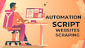 write python scripts for web scraping, automation, and python tasks