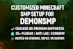 create a minecraft server with advance and latest features