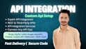 integrate apis like openai, twilio, stripe, google maps, express, laravel
