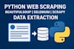 scrape any website using python and build automation scripts, web and des