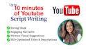 high retention youtube script writing