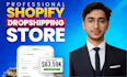 create an automated shopify and print on demand dropshipping site