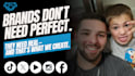 create fun, energetic father and son ugc video ads
