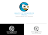 make an modern super journey, travel logo design