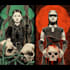 create dark art illustration