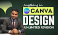 be your professional canva designer for business project