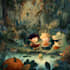 illustrate captivating storybook pages with character