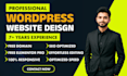 build wordpress website wordpress website development and design with elementor