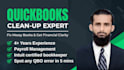 do clean up and catch up your  quickbooks with power bi