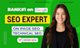 do website onpage SEO and technical optimization for google ranking