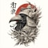 create professional japanese, asian style tattoo design