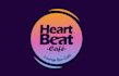 design heartbeat cafe bar lounge logo